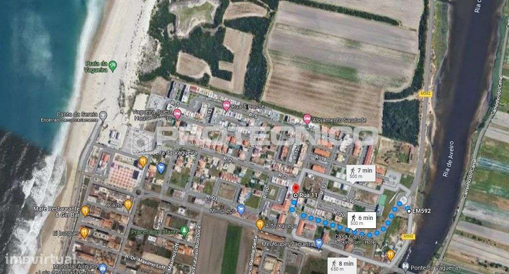 Lote de Terreno p/ construção de Moradia Isolada - Praia da Vagueira - Grande imagem: 4/6