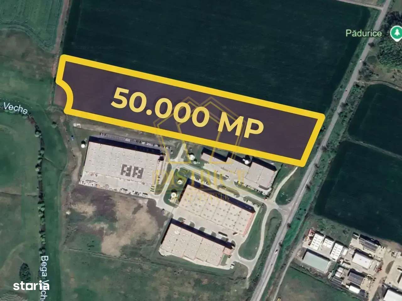 COM 0% Parcela de 4000 mp industriala, servicii si depozitare | Sanand - Imagine principală: 2/2