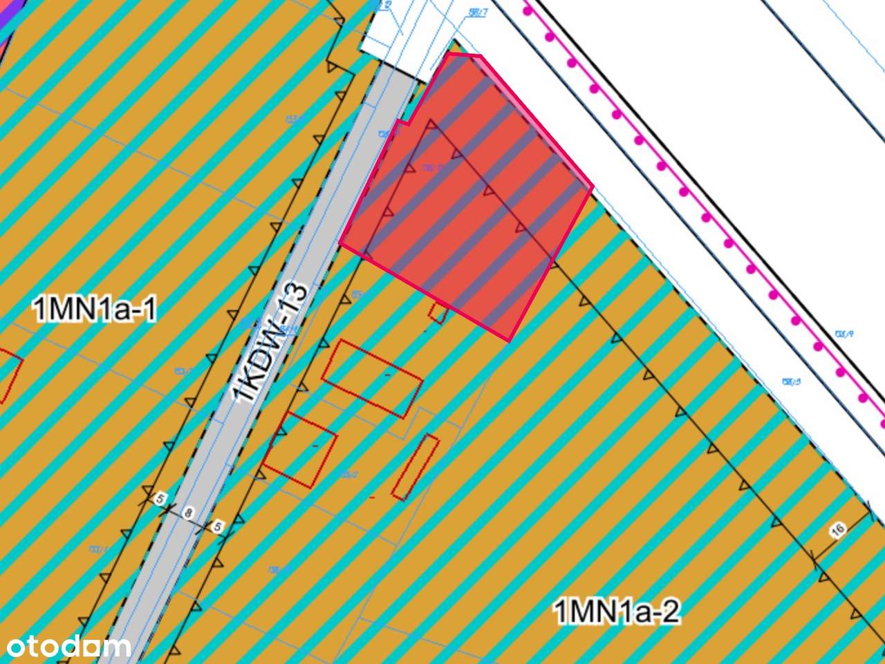 Działka przy trasie S7 idealna pod usługi lub dom - Pełny obrazek: 4/8