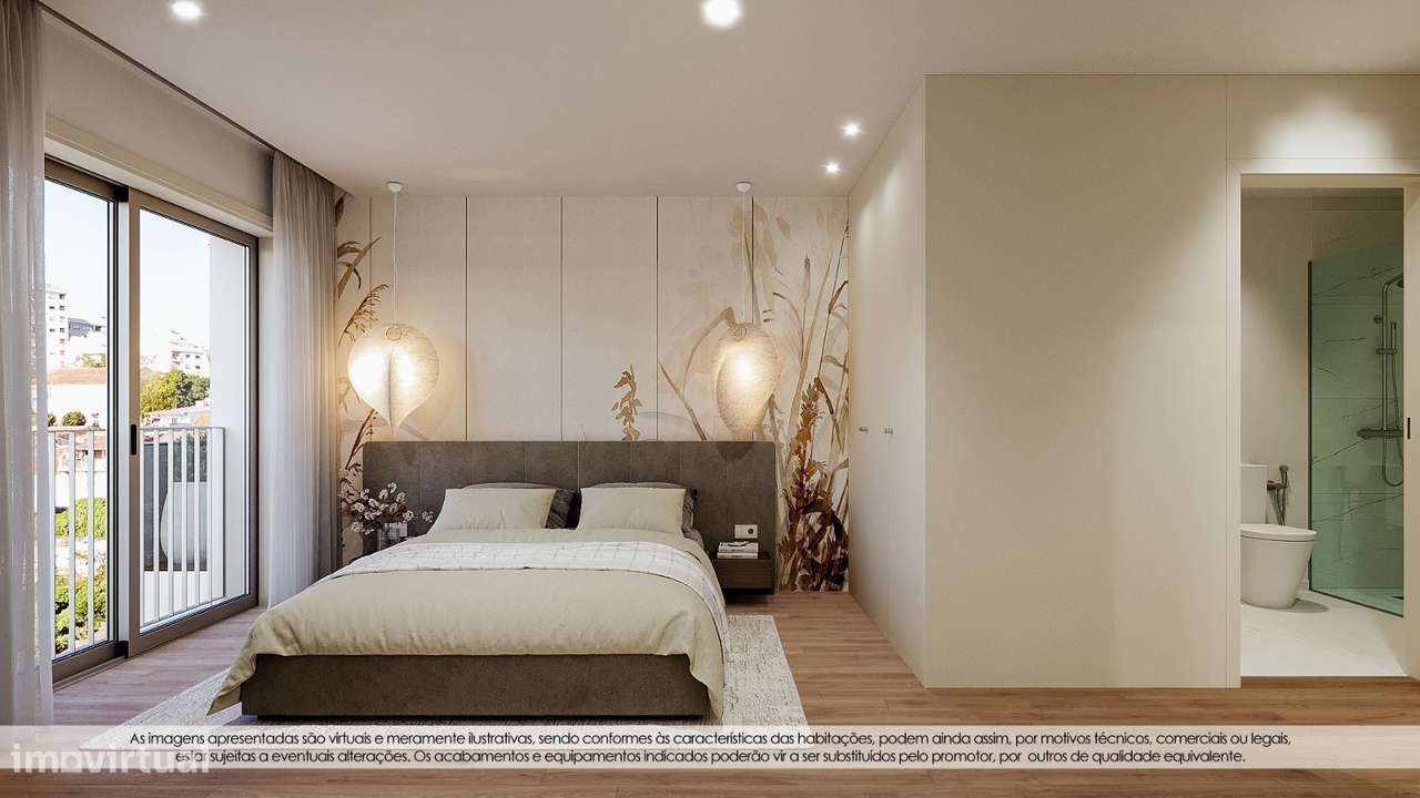 Apartamento T1 novo c/luar garagem no Porto (Antas)-23