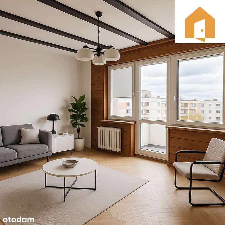 3 pokoje z dużym balkonem i piwnicą - Zawadzkiego-4