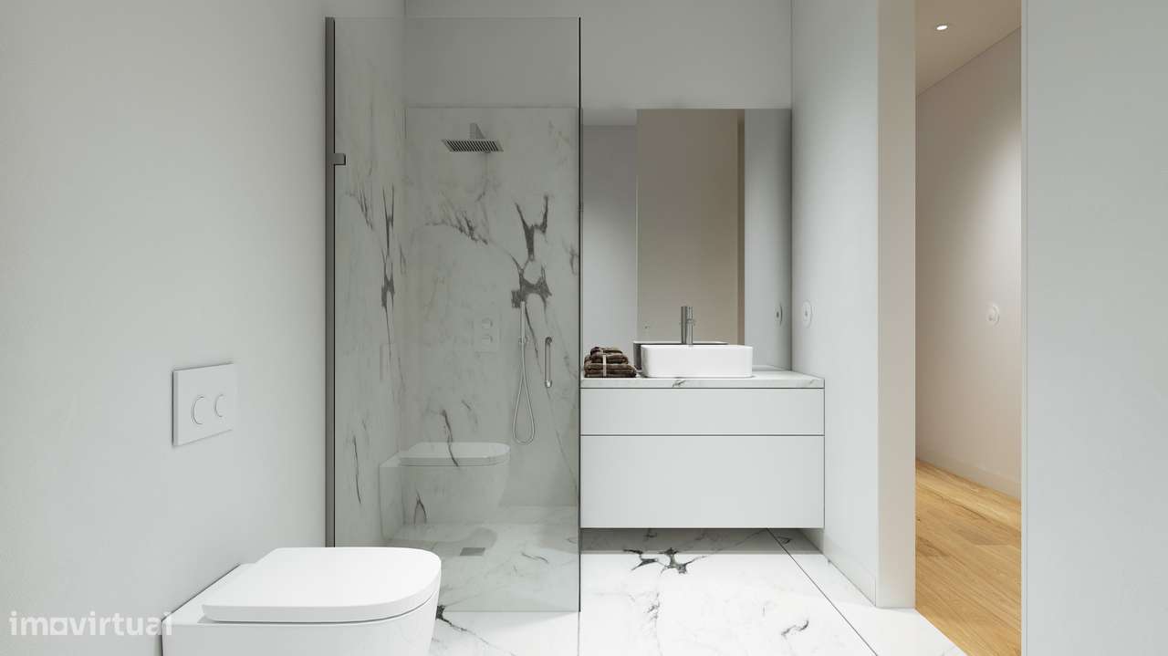 Apartamento T1 com lugar de garagem no Centro do Porto - 65 m2-10