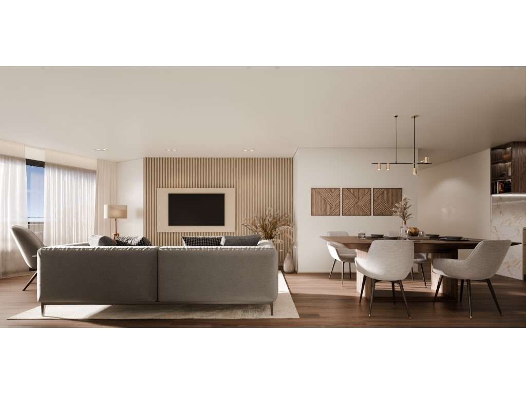 Novo Apartamento T3 com terraço em Canelas-10
