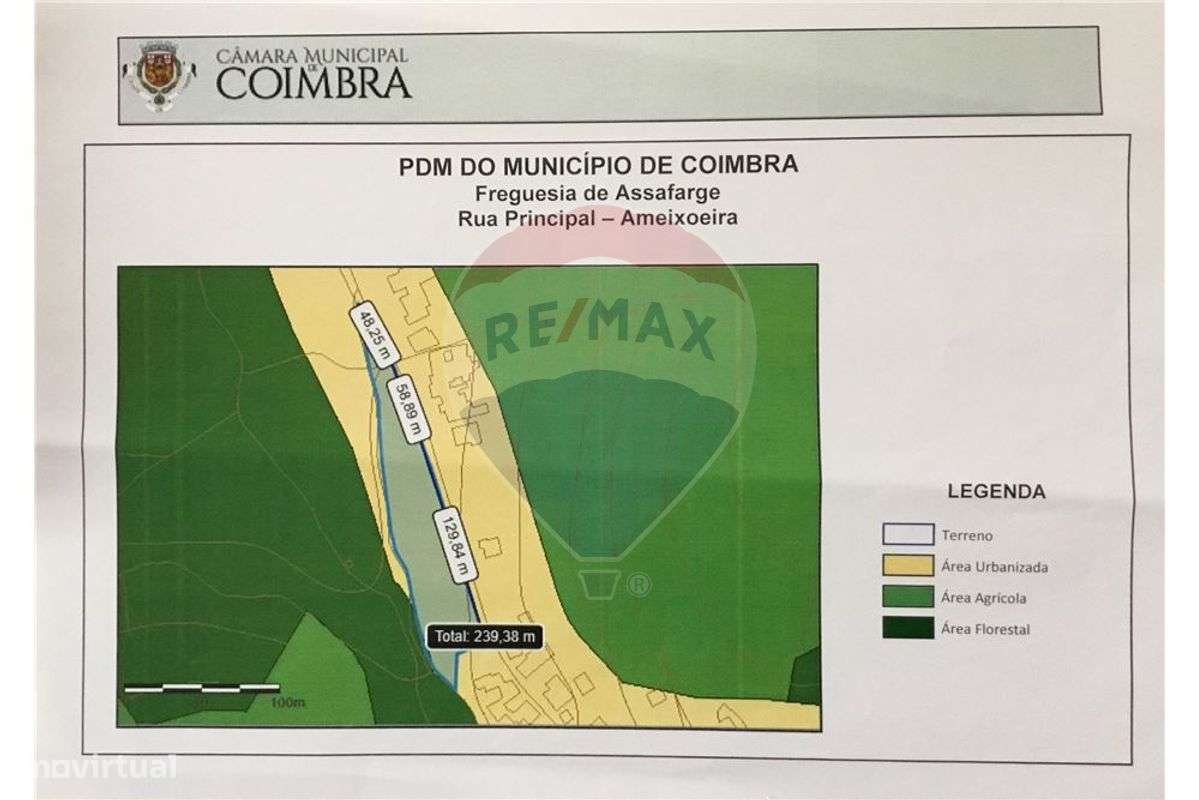 Terreno amplo para construção em Assafarge-Coimbra - Grande imagem: 2/7