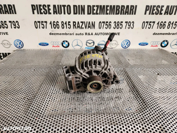 Alternator Ford 1.4 1.5 1.6 TDCI Fiesta 6 Fusion Mondeo Transit Tourneo Connect Focus Etc. Cod AV6N-10300-HA Dupa 2011 Factura Si Garantie - Dezmembrari Arad - 1