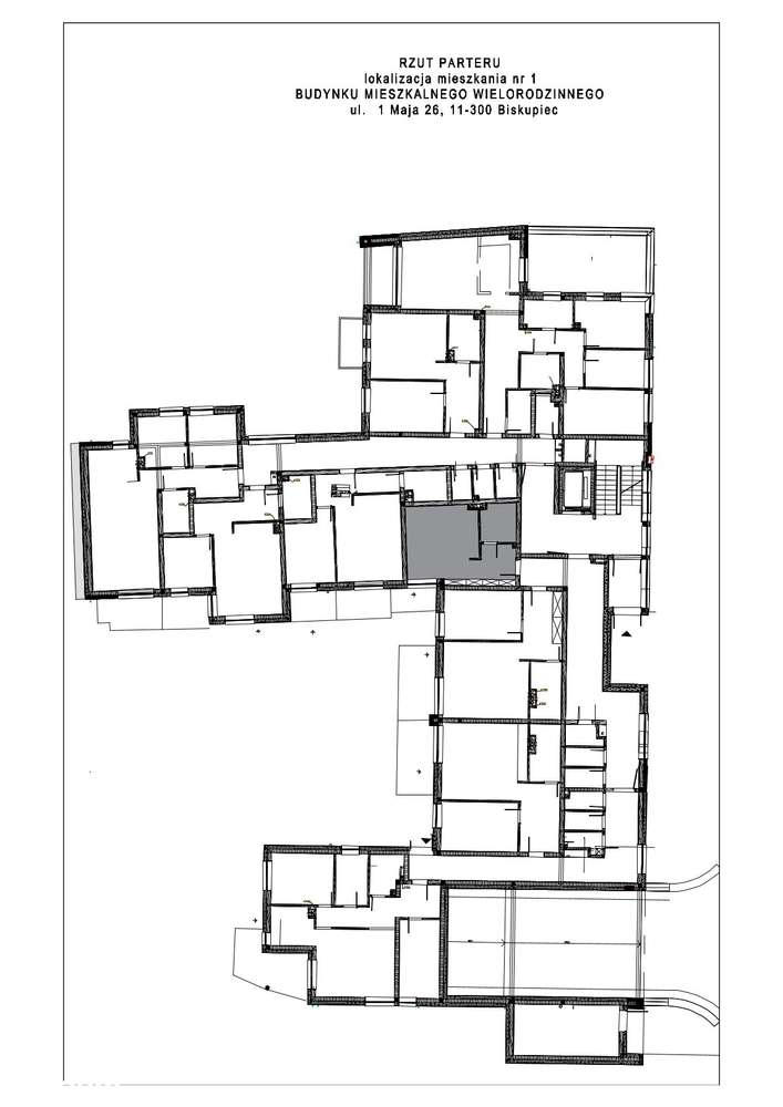 Mieszkanie Nr 1 - Parter - 31,12m2 - Pełny obrazek: 2/7