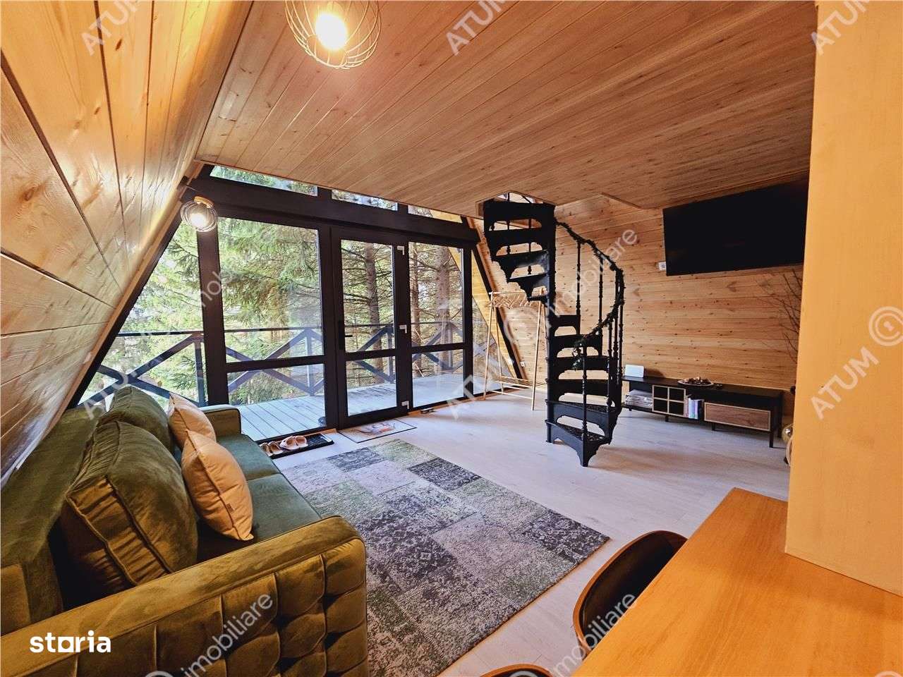 Casa tip A  Frame de inchiriat in Avrig zona Valea Avrigului,Porumbacu - Imagine principală: 1/16