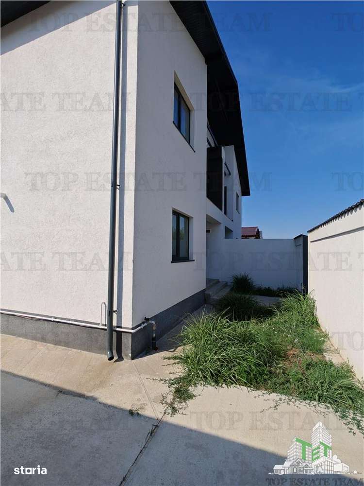 Vila individuala cuplata 4 camere P+1+M, cu incalzire in pardoseala si - Imagine principală: 3/20