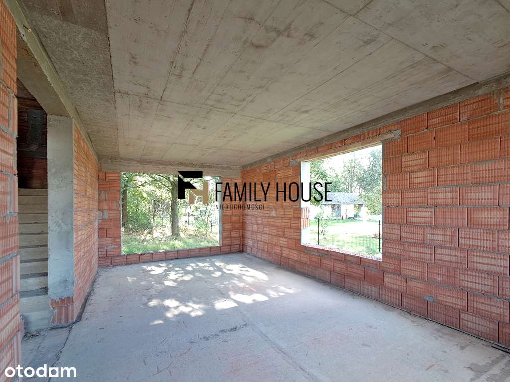 Dom stan surowy otwarty 125.39m² Stąporków - Pełny obrazek: 5/20