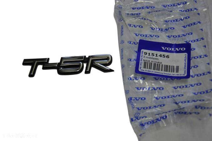 VOLVO 850 emblemat T5-R na tylna klape oryginal OE 9151456 - 2