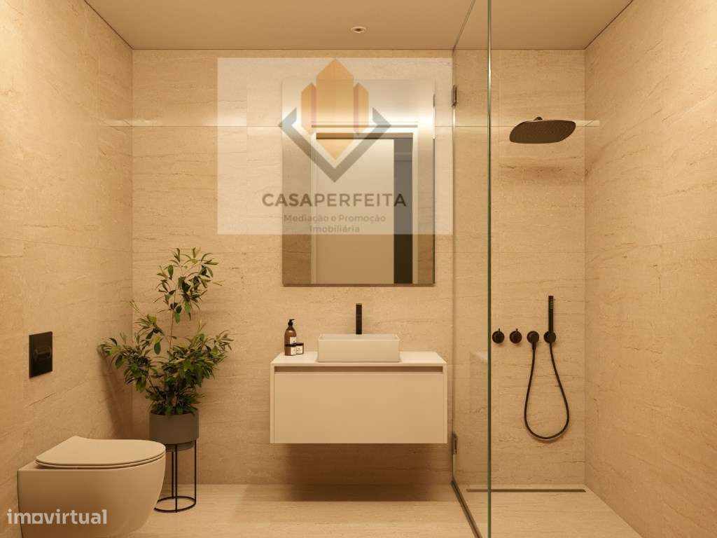 Apartamento T3 com Piscina, Varanda e Lugar de Garagem - Valadares-5