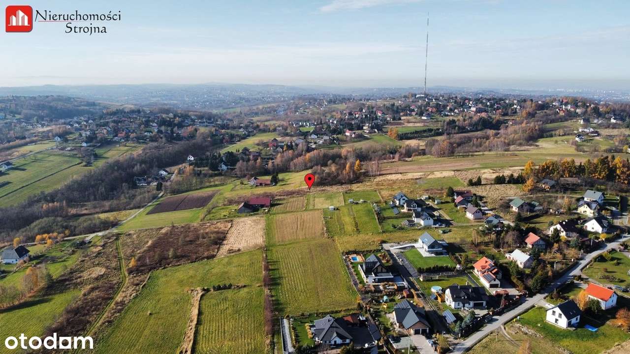 Widokowa atrakcyjna działka, Cisza i Spokój.-14