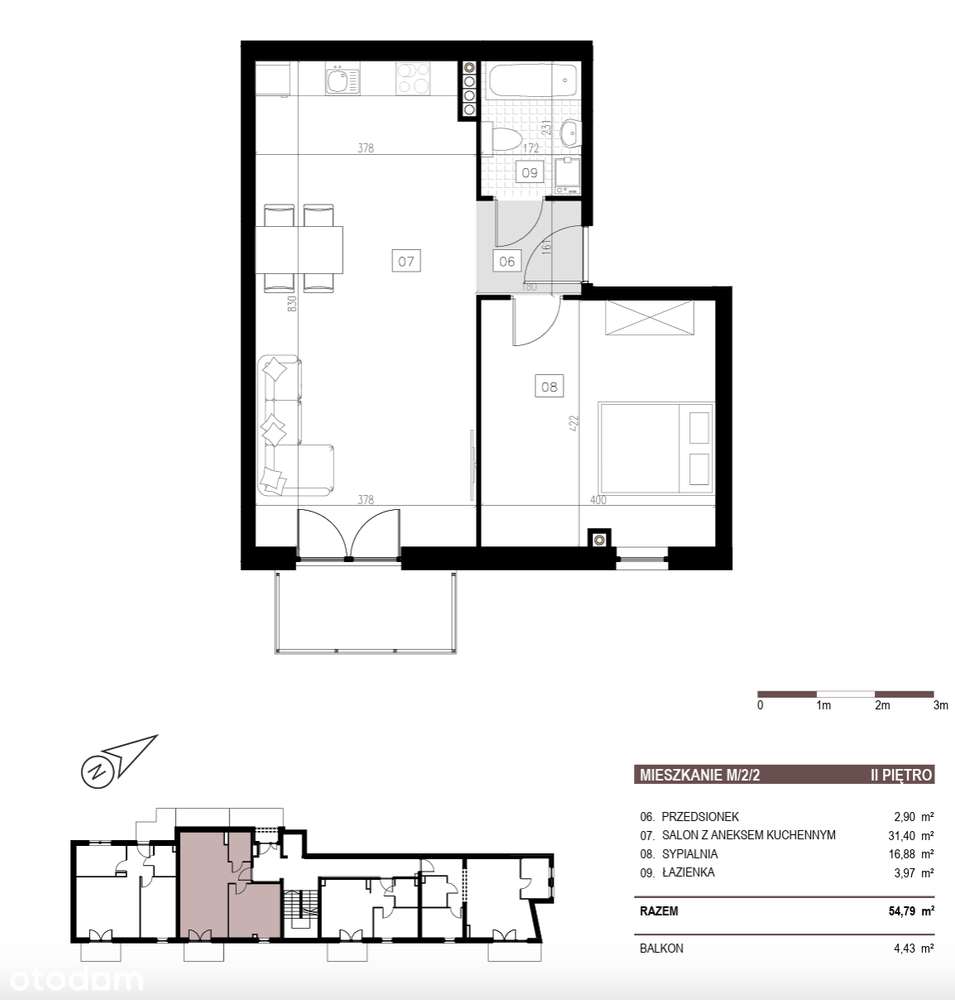 Mieszkanie 2 pokojowe | Rodzinny Kredyt Mieszkaniowy-1