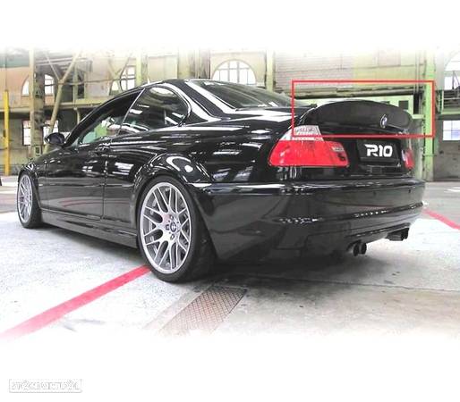 AILERON SPOILER TRASEIRO MALA LOOK CSL PARA BMW E46 COUPE - 3