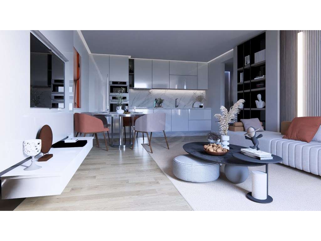 Apartamento T1 em construção no centro de Portimão - Grande imagem: 3/52