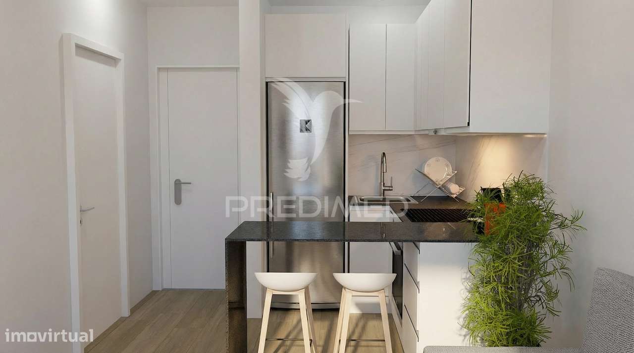 Apartamento T0 Remodelado com vista mar - Grande imagem: 3/13