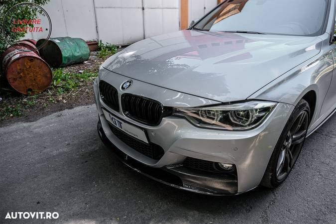 Grile Centrale BMW Seria 3 F30 (2011+) Piano Black M Design- livrare gratuita - 18