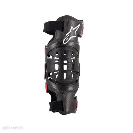 alpinestars joelheira dta bionic-10 carbon 6500319 - 1