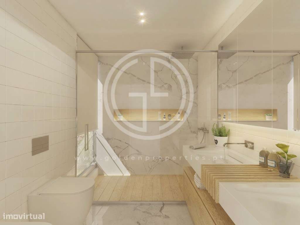 Moradia em T3 em banda em Faro-9