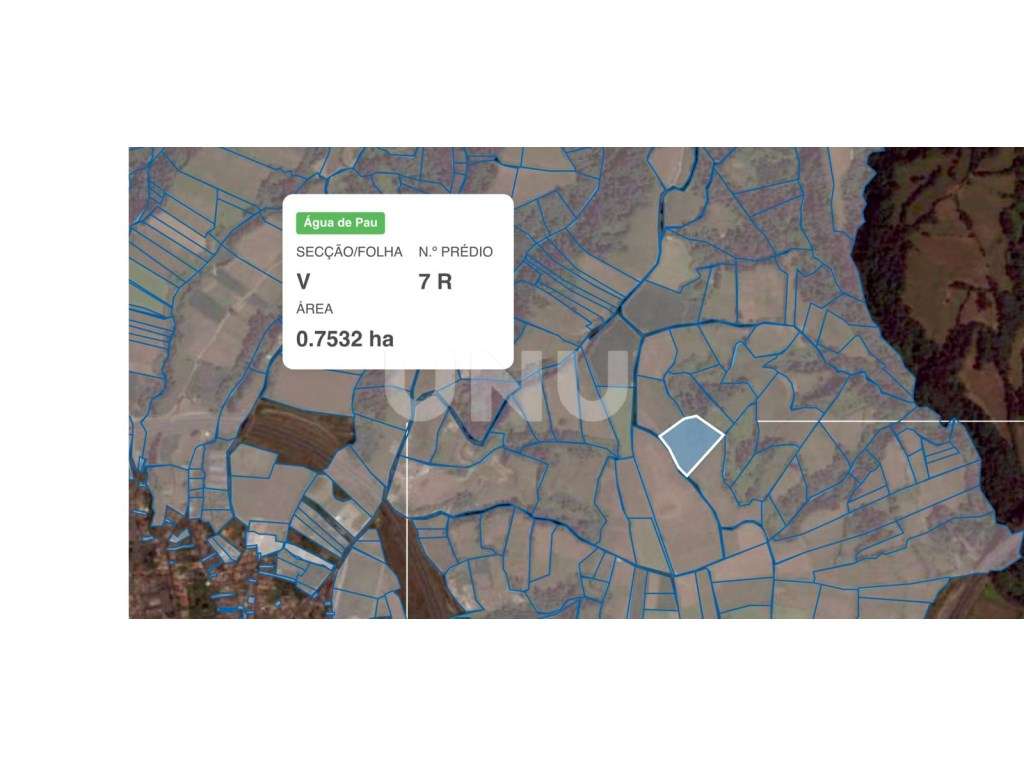 Terreno Rústico em Água de Pau - Grande imagem: 4/4