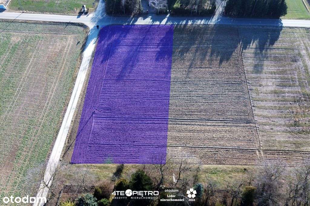 Działka budowlana, Jastków, 1800m2, media - Pełny obrazek: 2/3