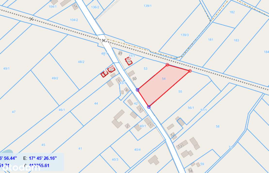 Działka 40 arów Koza Wielka – spokojna okolica, blisko Sycowa - Pełny obrazek: 4/5