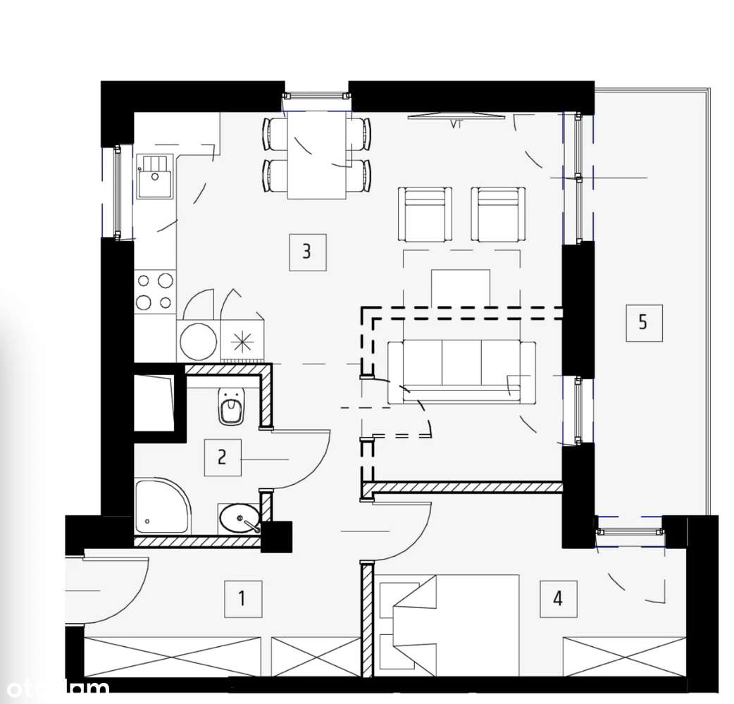 Apartament wykończony pod klucz – Katowice, ul. Ostrawska, garaż-14