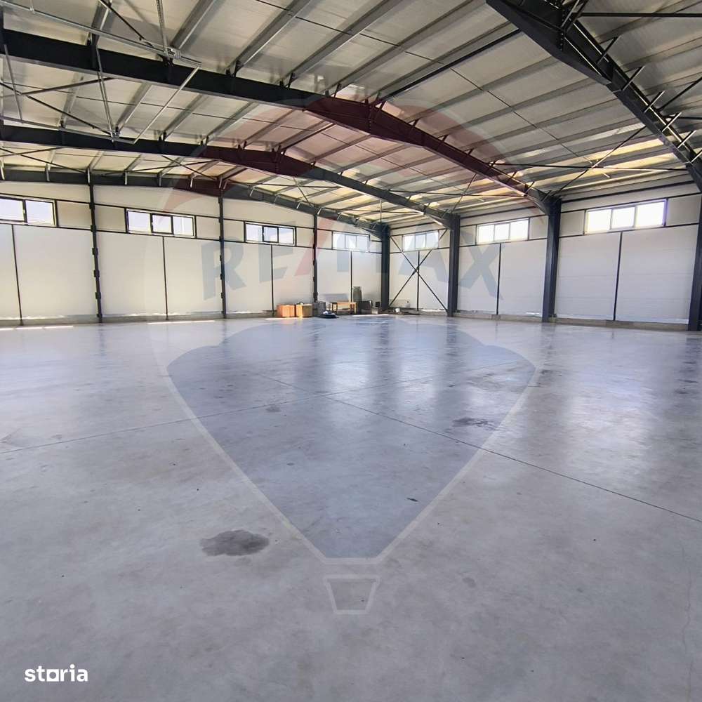 Spațiu industrial hala 597 Mp de inchiriat Ciorogarla - Imagine principală: 3/8