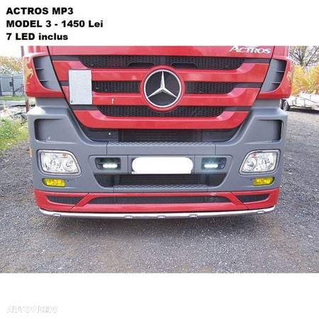 BULLBAR Suport lumini Mercedes Actros MP2, MP4 - 5