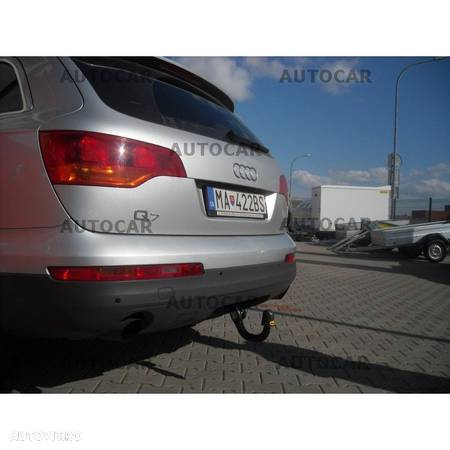 Carlig de remorcare pentru Audi Q7 - SUV - sistem demontabil vertical cu cheie - din 2006 - 10