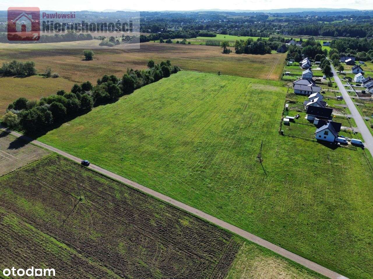 Działka, 841 m², Skawina-2