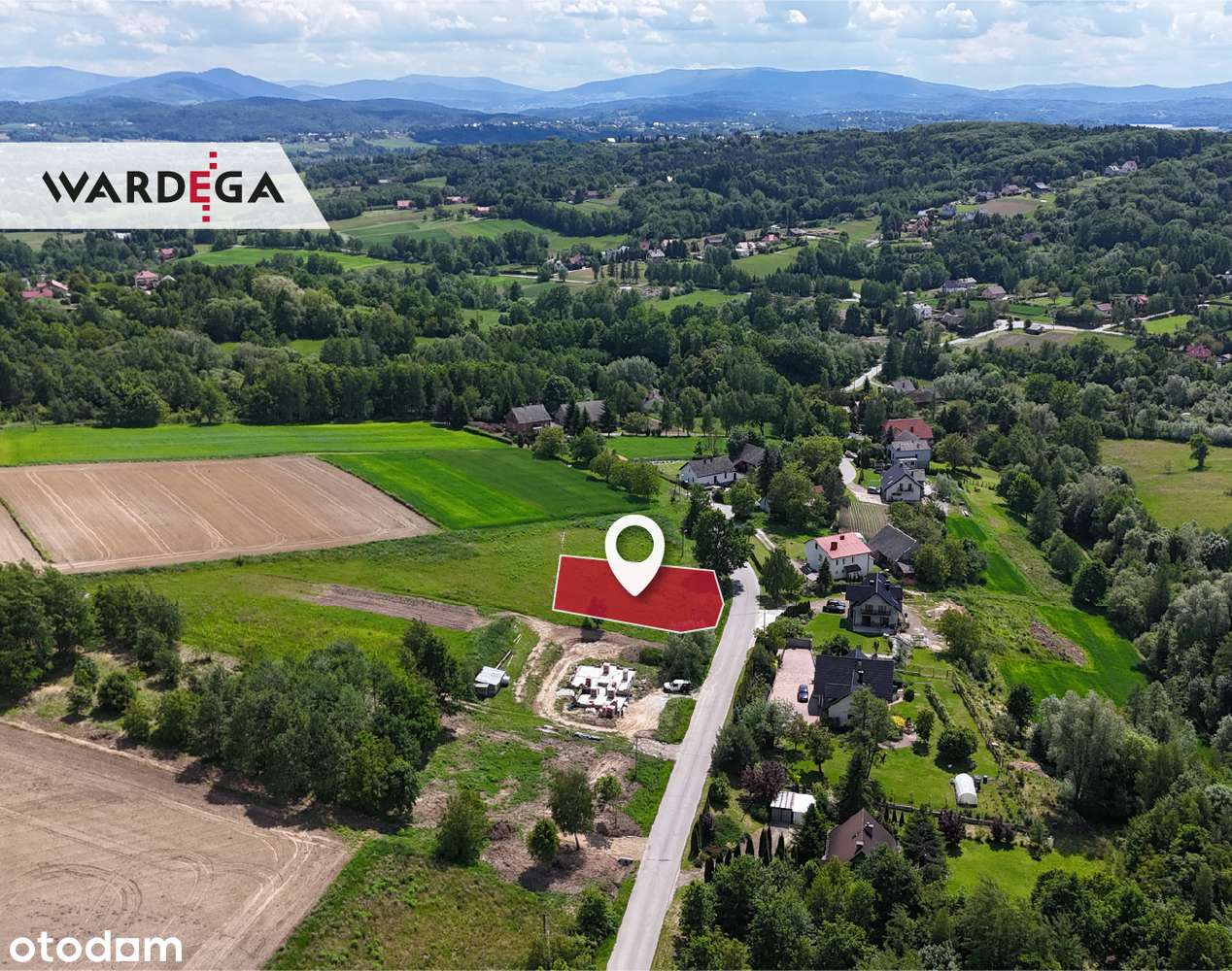 Działka budowlana 12.40 a – Niżowa - Pełny obrazek: 4/7