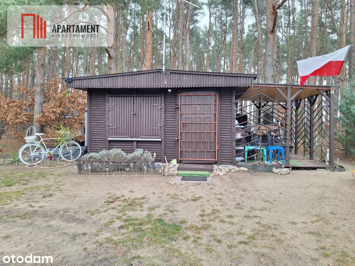 Działka 660 m² z domkiem 16 m², 500 m od jeziora-5