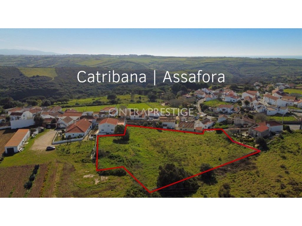 Catribana - Sintra .Terreno 3.555m2, com PIP aprovado par...