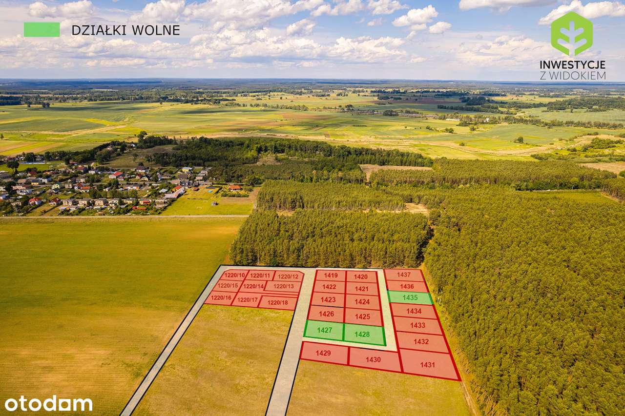 Ostatnie działki w tej cenie - 11 km od Zielonej G - Pełny obrazek: 5/11