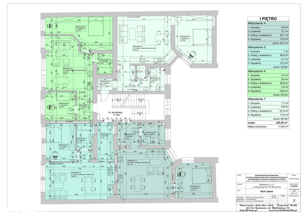 Na sprzedaż: 8 mieszkań w sercu Chorzowa – ul. Kazimierza Wielkiego 1-3