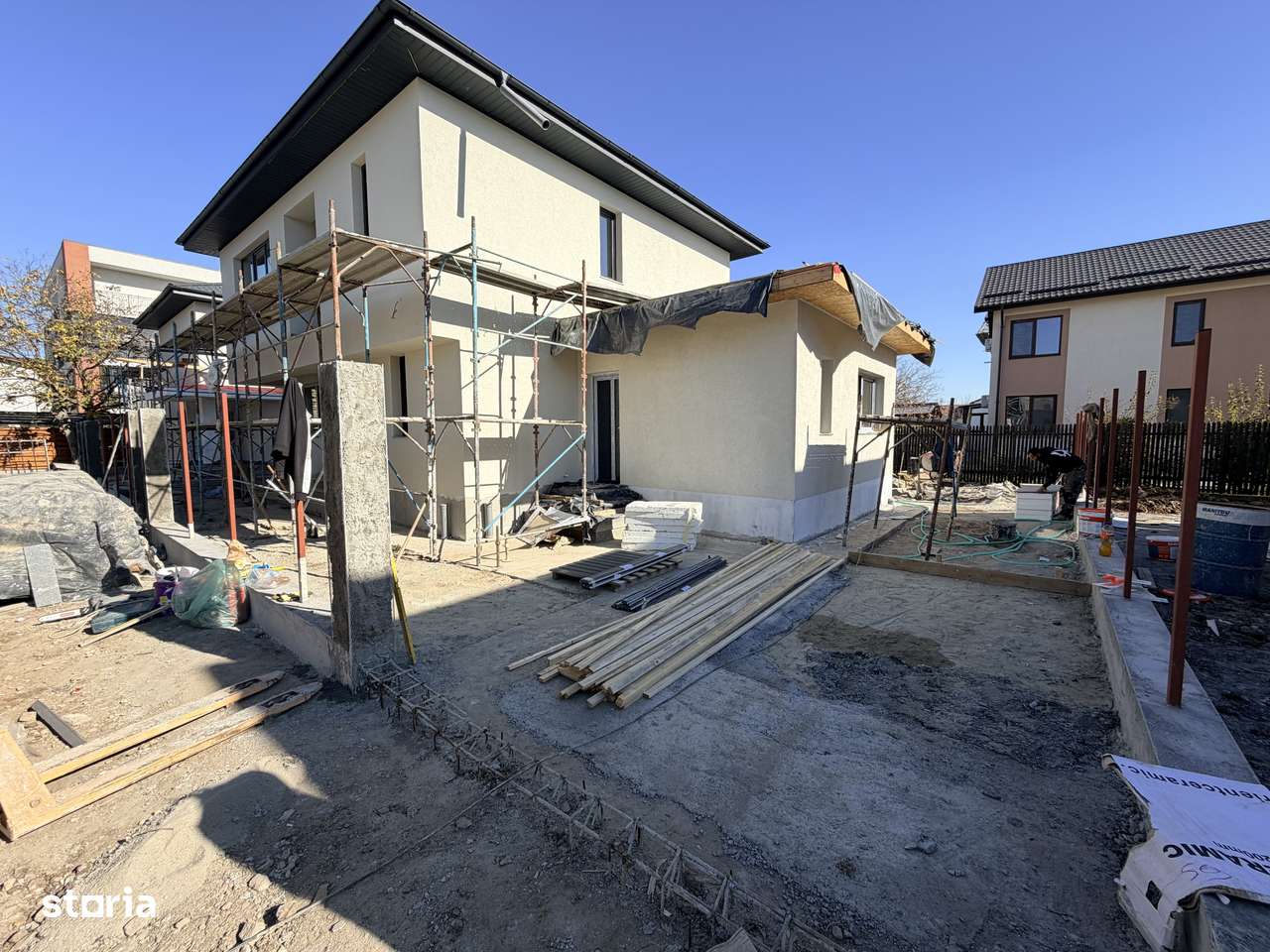 Casa individuala P+1+Pod. 5 cam. Util 160mp. Teren 390mp - Imagine principală: 3/20