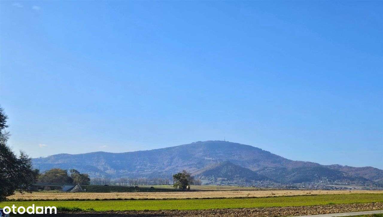 Działka z Widokiem na Góry – Pietrzykowice, 1000m² Pod Zabudowę - Pełny obrazek: 1/7