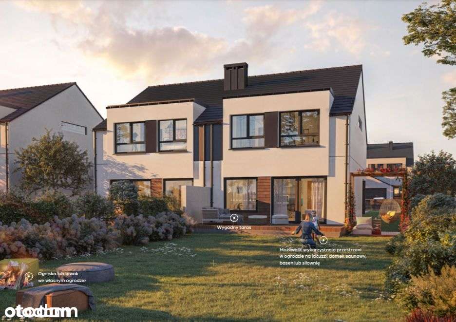 Dom z garażem 157,69m2 Komorniki działka od 440m2. Blisko PARK-14