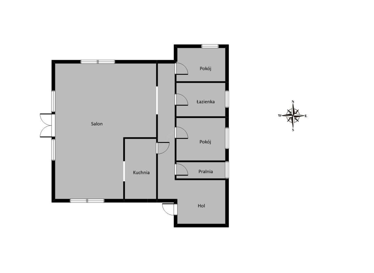 Dwa domy na dużej działce z lasem - Pełny obrazek: 4/7