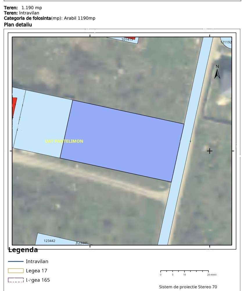 Pantelimon - Complex Lebada, vanzare teren 1.190mp, deschidere 25ml. - Imagine principală: 2/8
