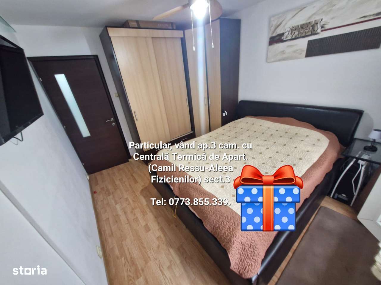 Particular, vând ap.3 cam.,cu CENTRALA TERMICA de ap, Matei Ambrozie - Imagine principală: 3/12