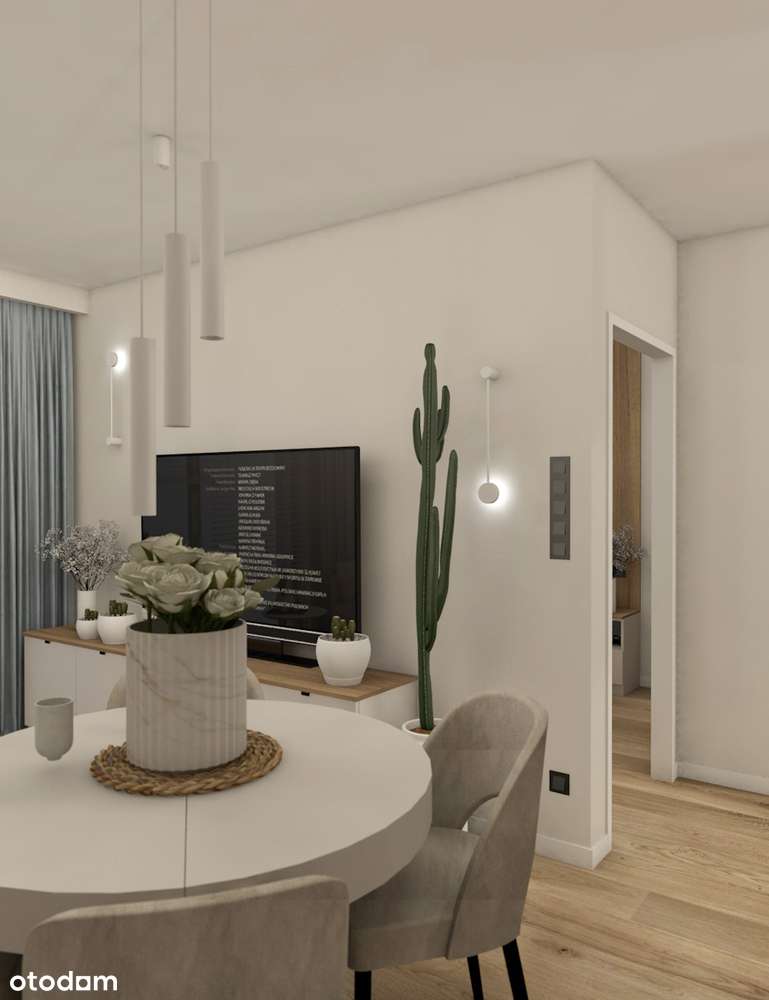 Mieszkanie z ogródkiem wykończone "POD KLUCZ" 51,95 m2-5