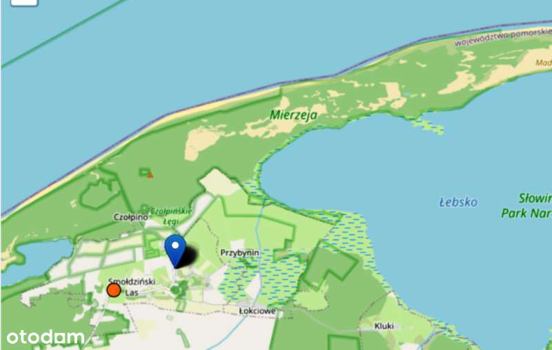 Smołdziński Las nowy  dom nad morzem 80,30 m2 z działką-14
