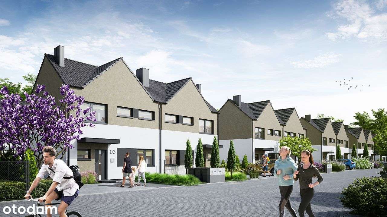 Dom 75,75m2, działka 200m2, poddasze, pompa ciepła - Pełny obrazek: 4/13