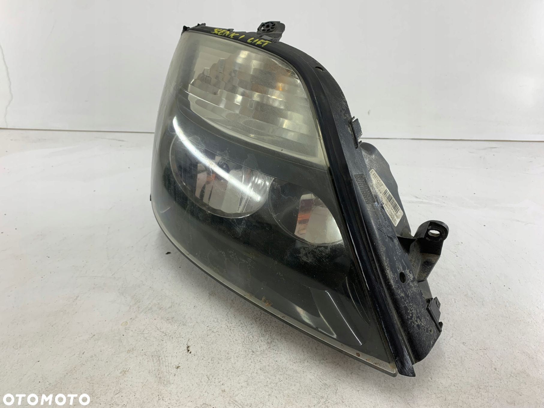 RENAULT SCENIC I LIFT LAMPA PRAWA PRZÓD 7700432093 CZARNA CIEMNA - 4