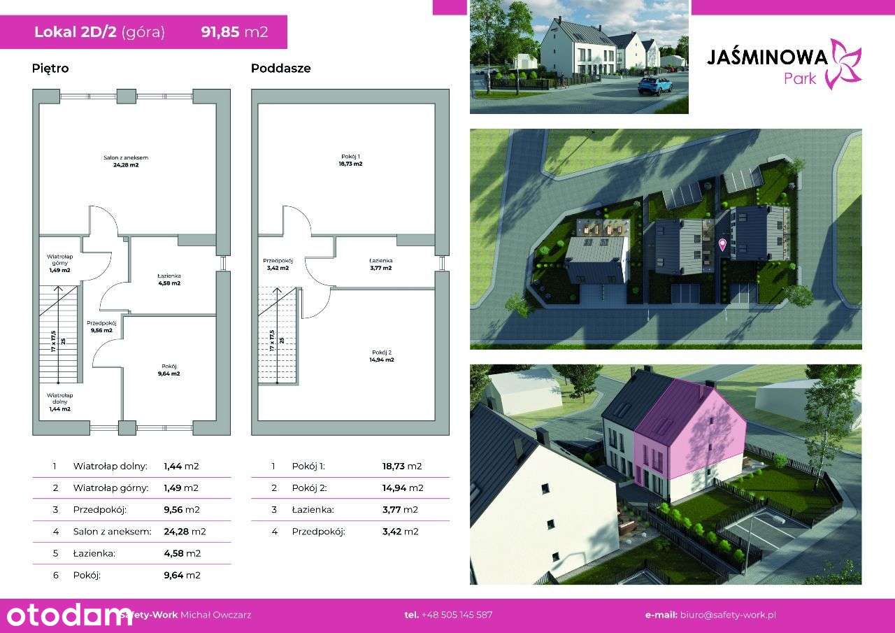 Jaśminowa Park - Mieszkania dwupoziomowe blisko lasu i jeziora!-6