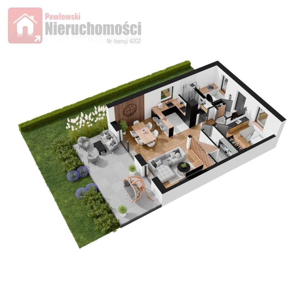 Dom, 105,60 m², Skawina-17