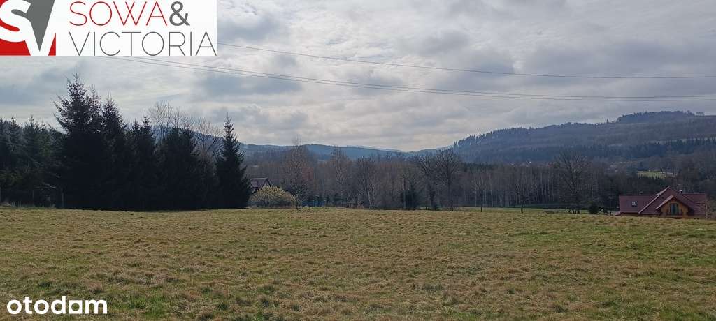 Słoneczna, widokowa działka budowlana w Głuszycy - Pełny obrazek: 5/6