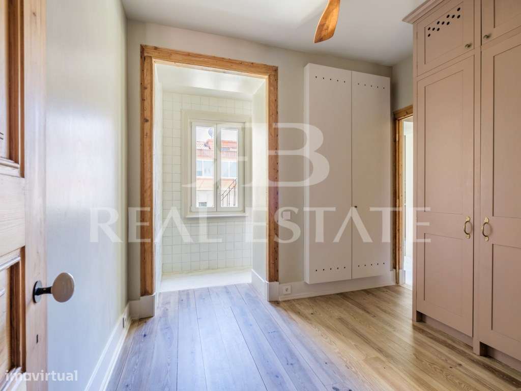 Fabuloso T3+2 com TERRAÇO + VISTA no PRINCIPE REAL - coração de Lisboa-20